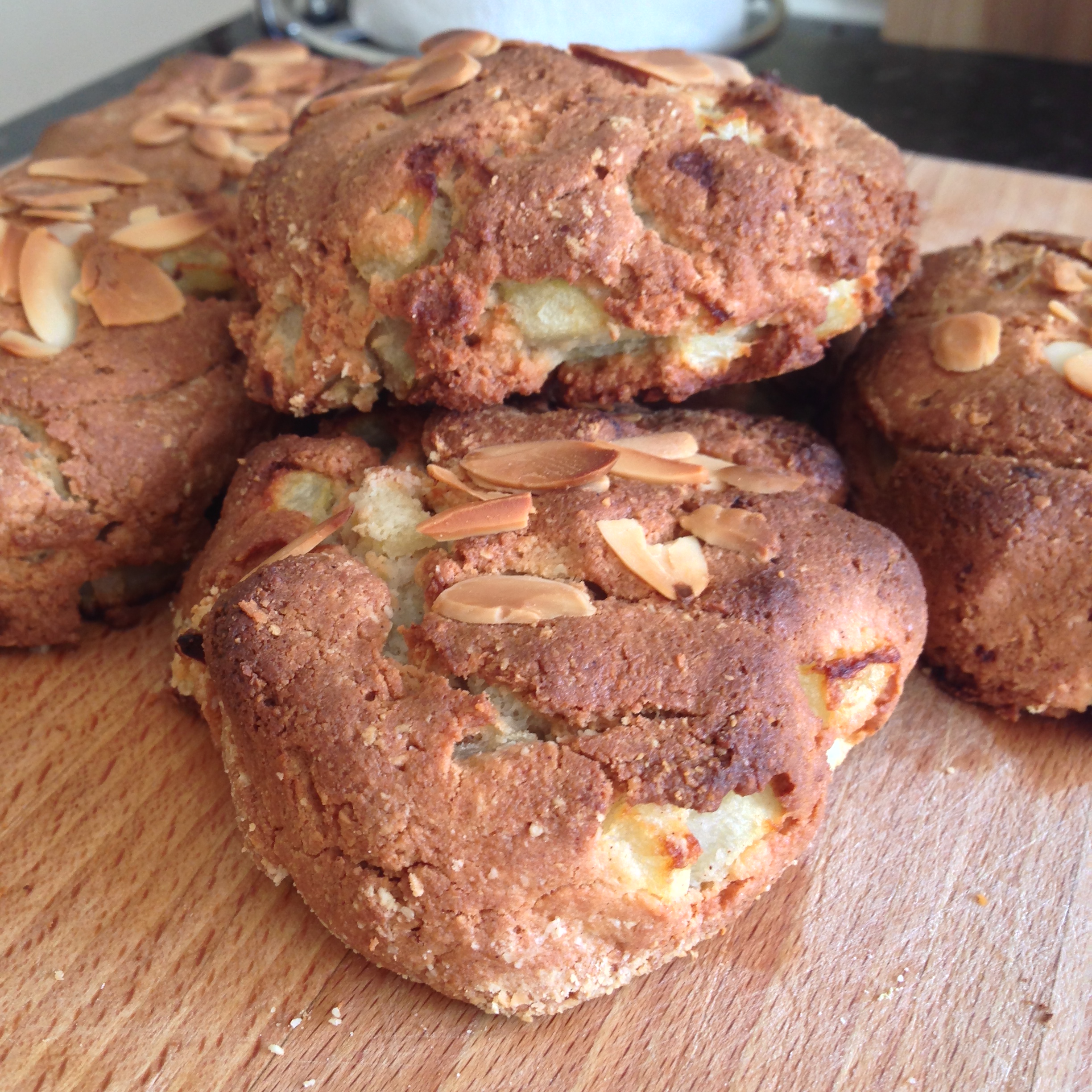 pear and almond scones recipe